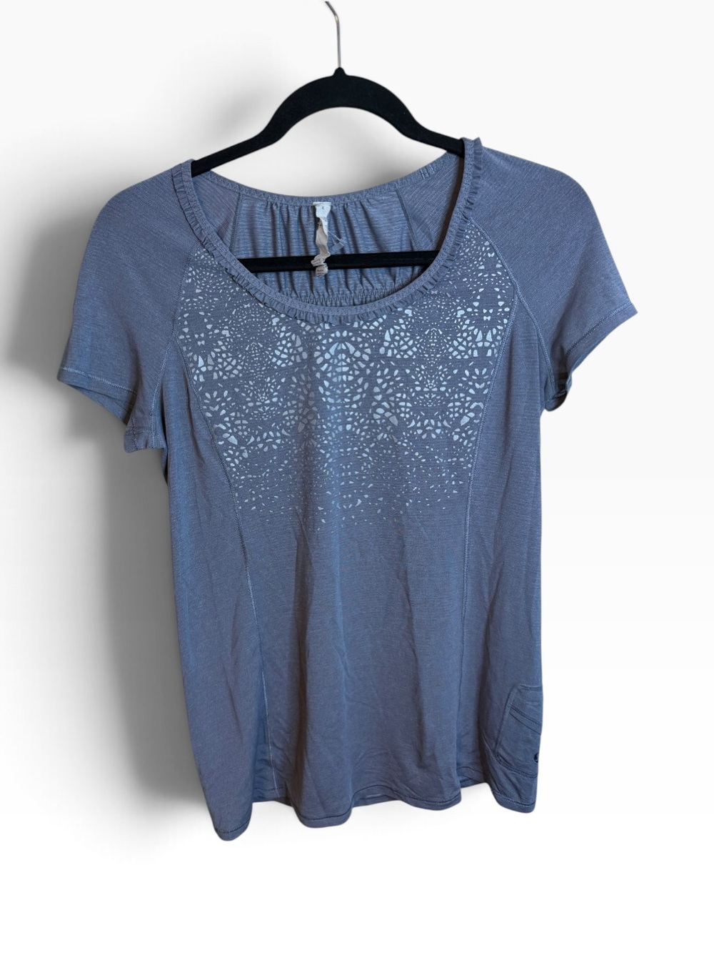 Lululemon Gray Run Wild Short Sleeve Tech Tee
